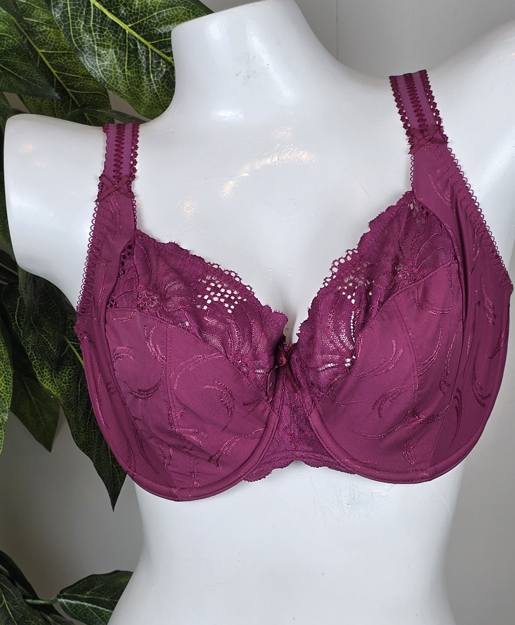 M&S DD-H Lace Built-Up Underwired Bra