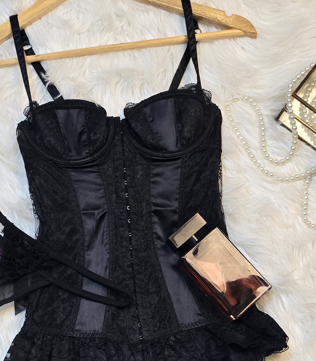 La Senza Vitage Corset Babydoll