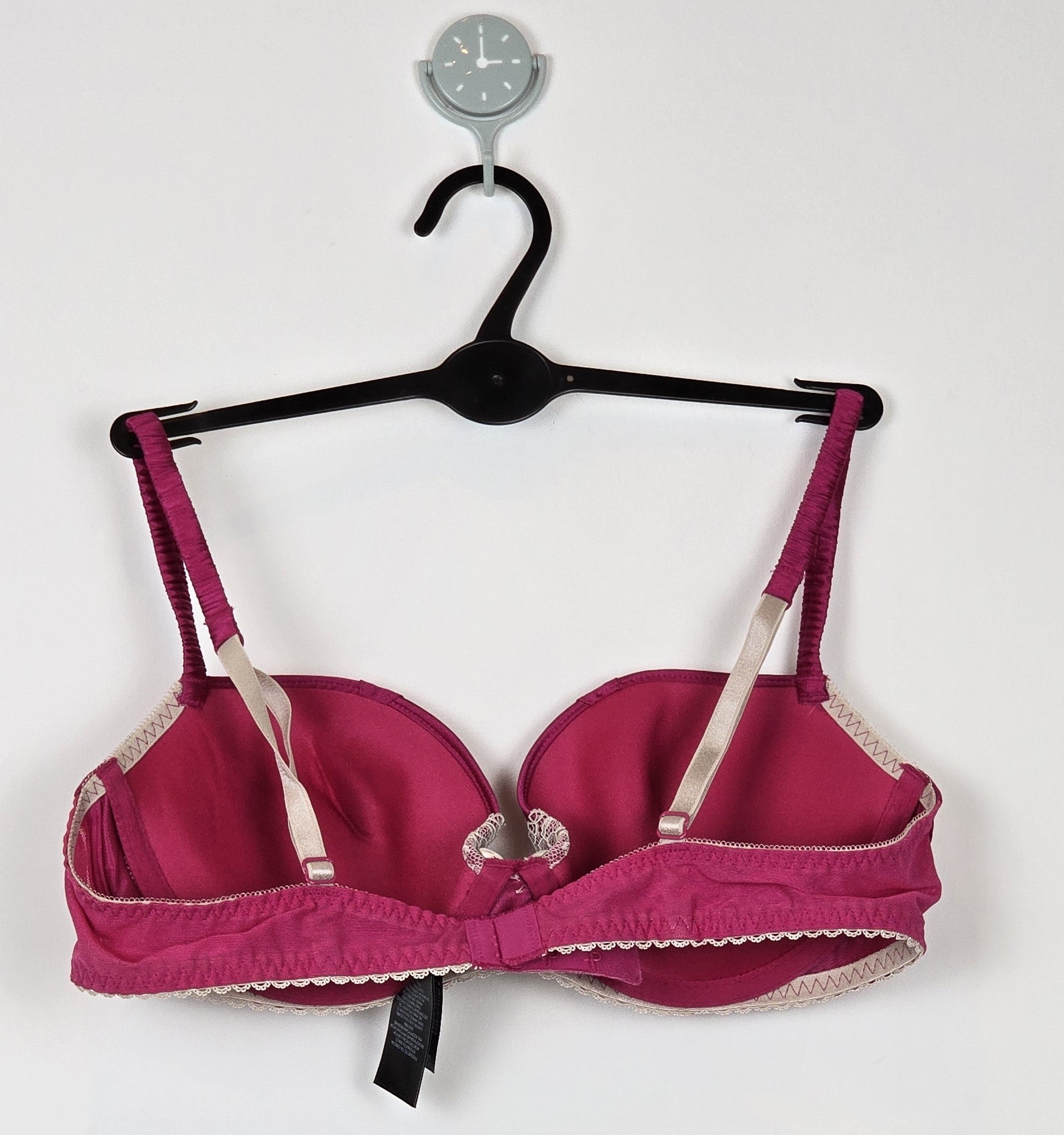 M&S Limited Collection Floral Lace Padded A-DD Bra with Silk