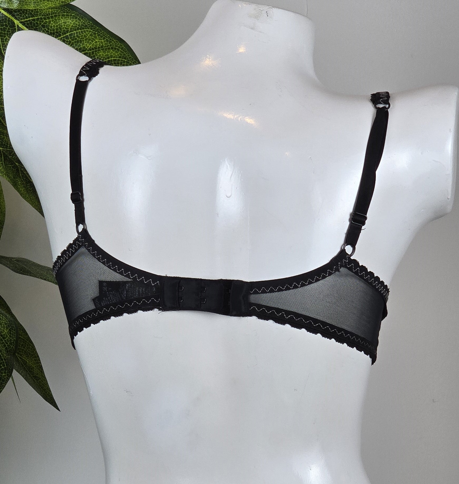 M&S Limited Collection Floral Lace Push-Up Plunge Bra