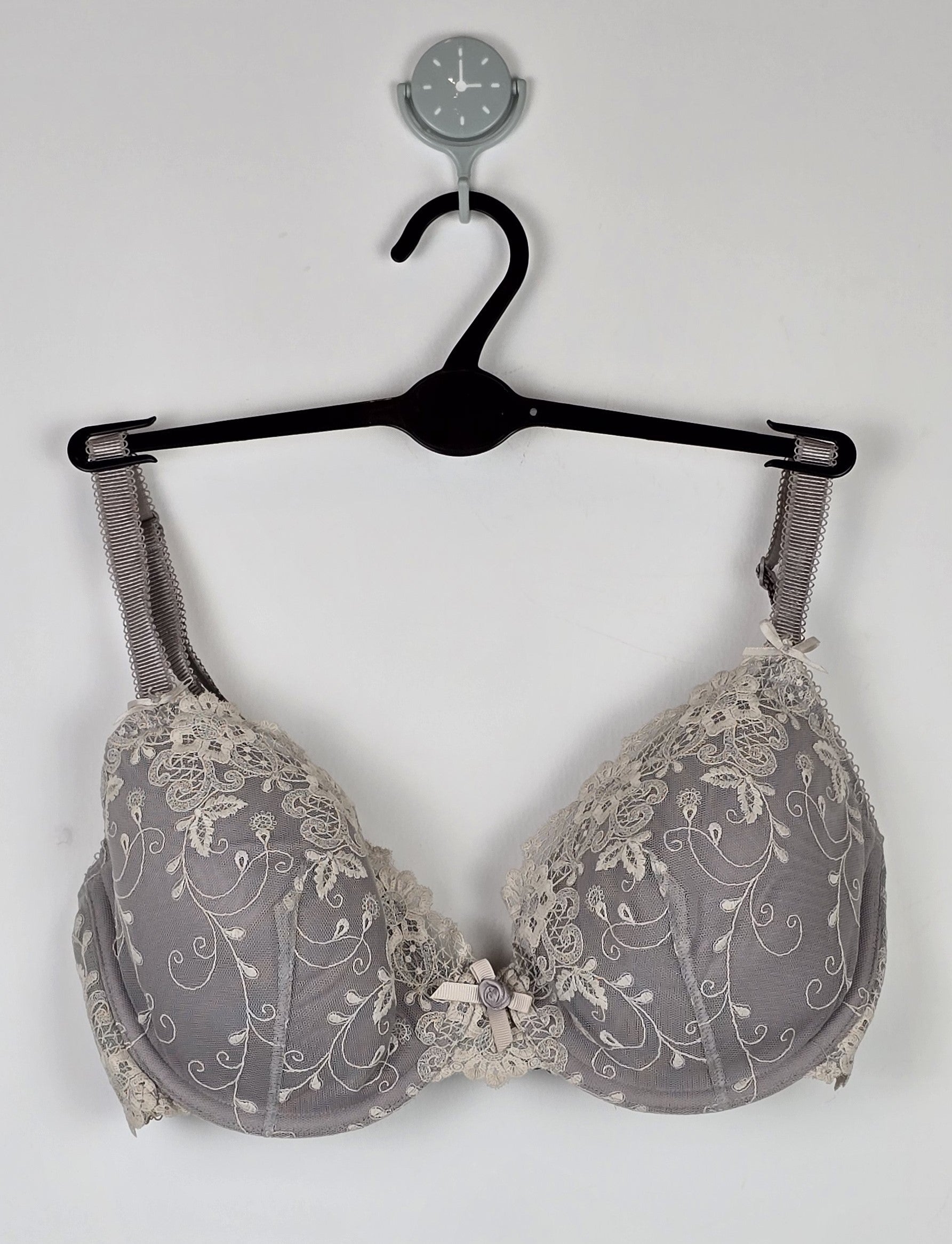 M&S Per Una Floral Embroidered Padded Bra