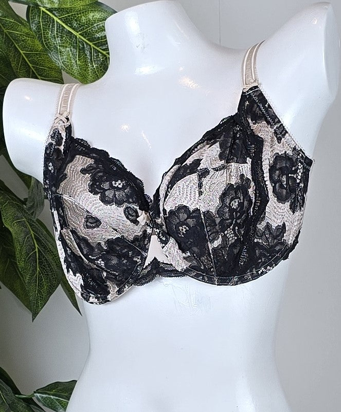 M&S Per Una Glamour Lace Non-Padded B-DD Bra
