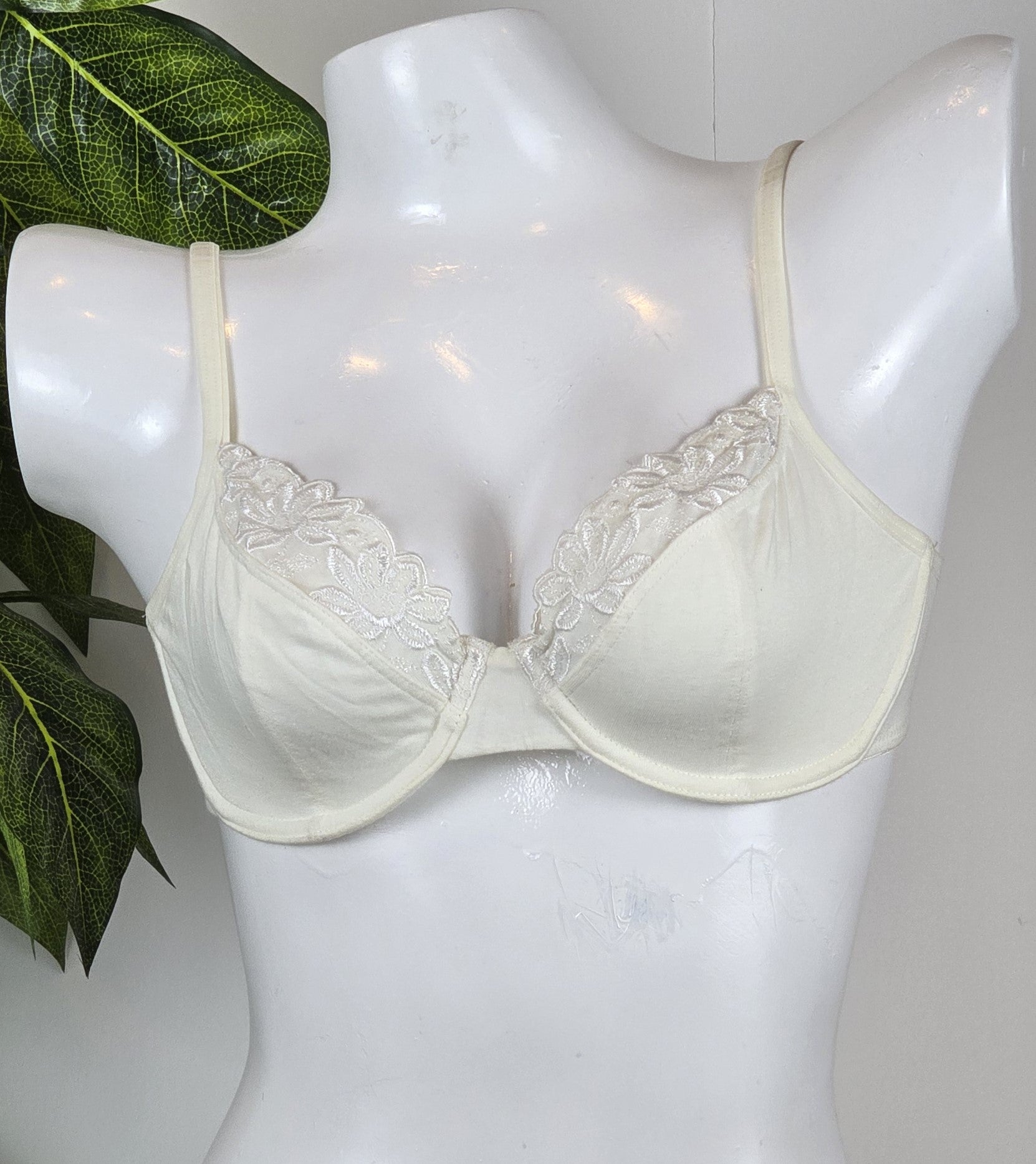 M&S 2 Pack - Cotton Rich Floral Lace Underwired Bras