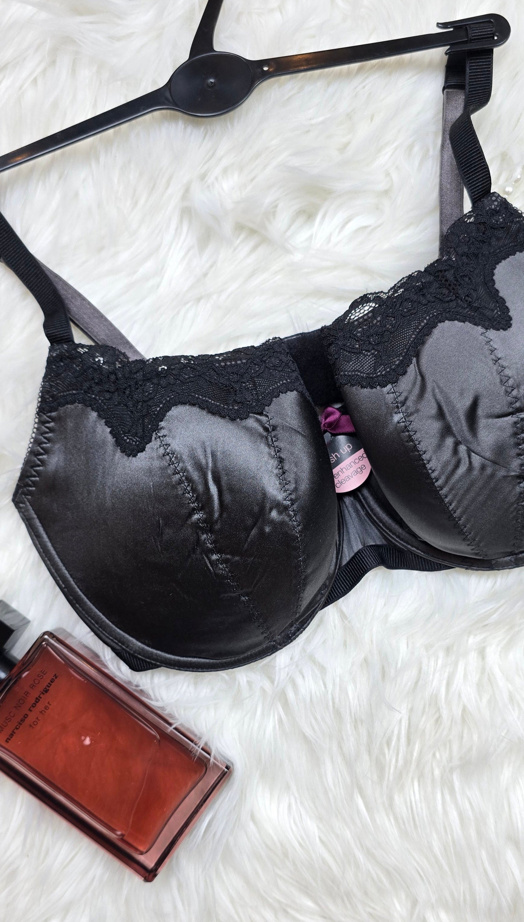 M&S Limited Collection Vintage Padded Balcony Bra with Silk