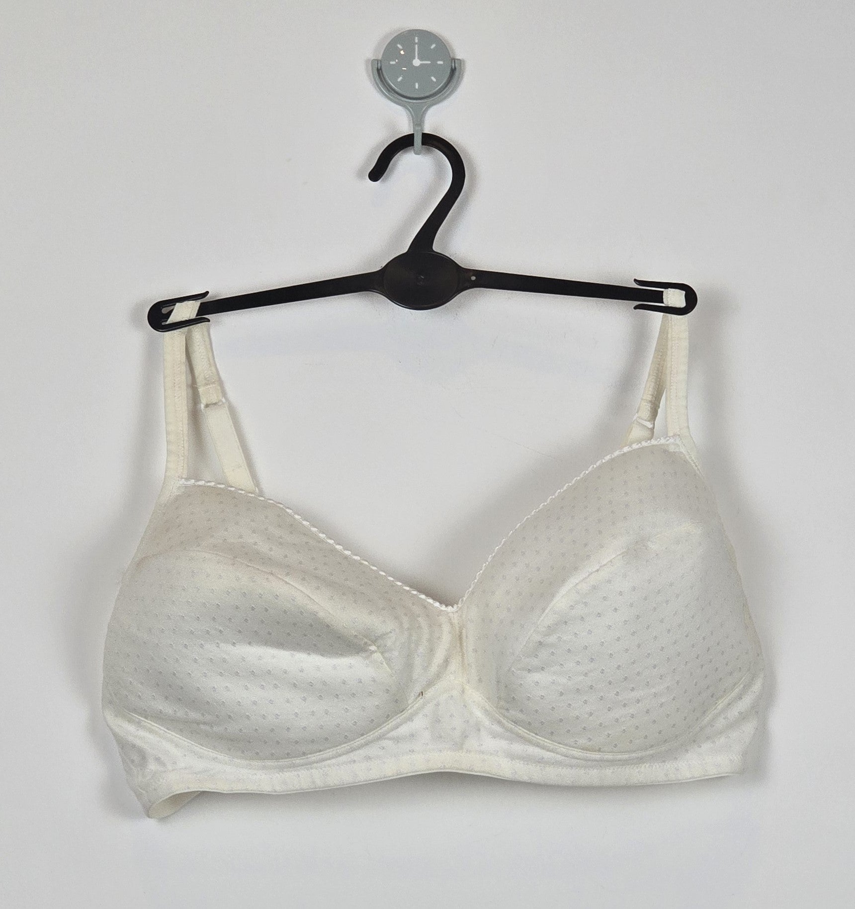 M&S Non-Wired Padded Spot Texture Bra 2 Pack