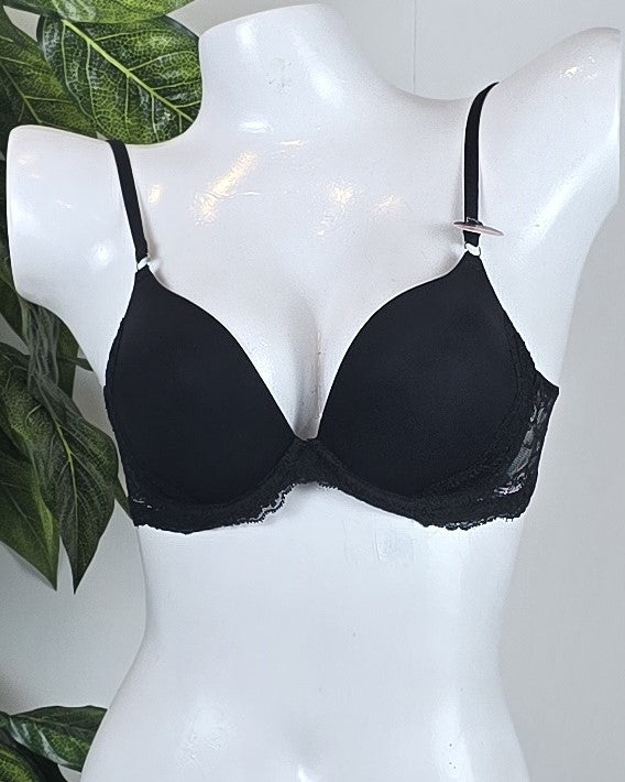 M&S Push Up Perfect Fit Plunge Bra