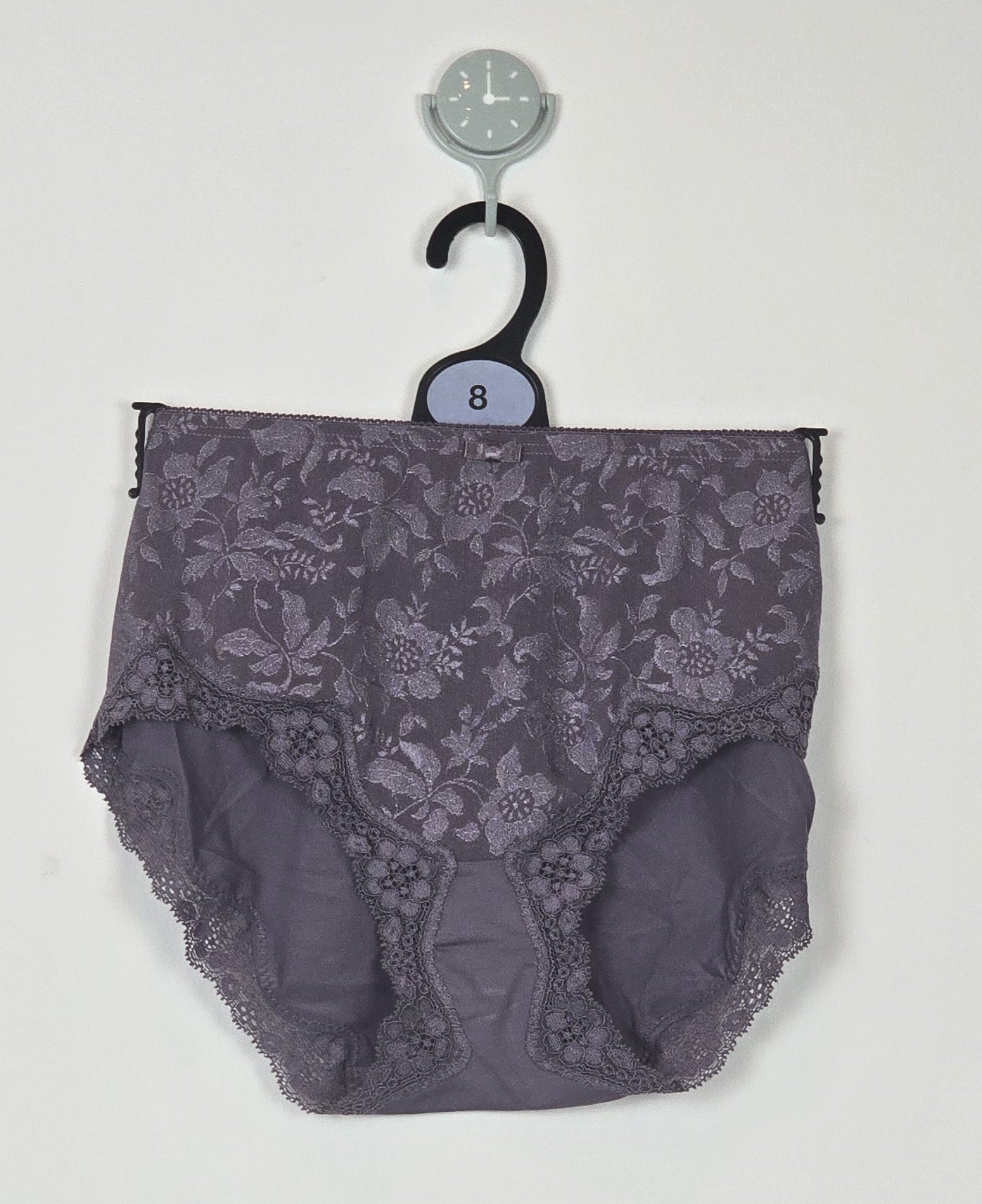 M&S Low Rise Floral Jacquard Midi Knickers