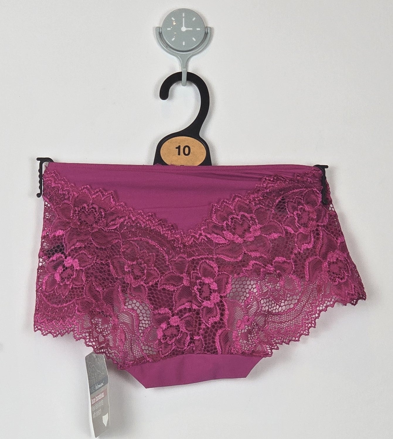M&S Low Rise Floral Lace Bandeau Knickers