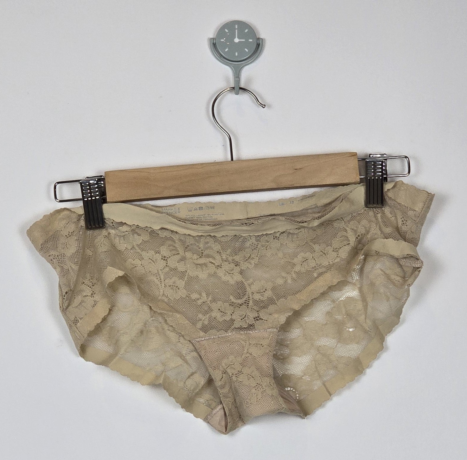 M&S No VPL Knicker Short with all over lace