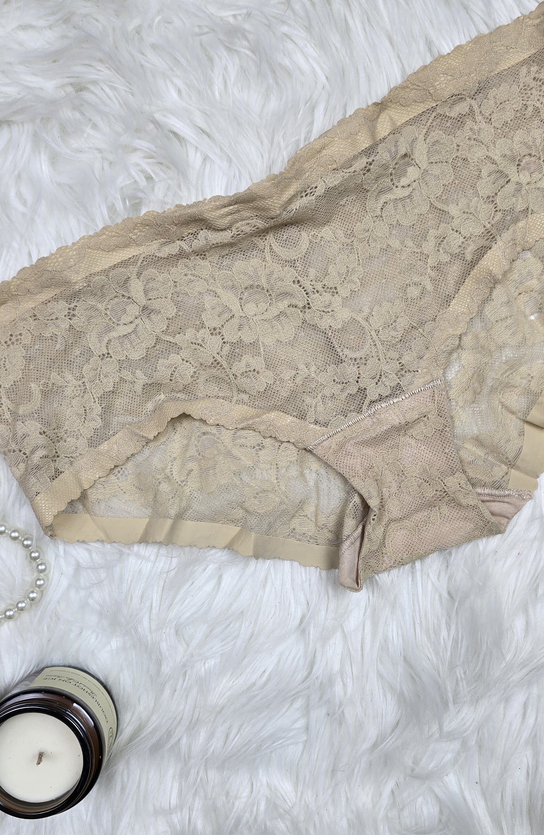 M&S No VPL Knicker Short with all over lace