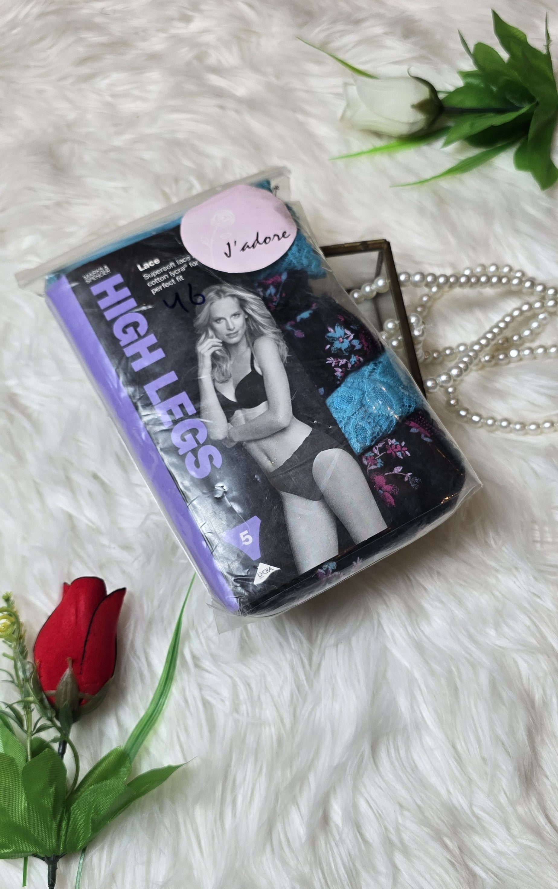 M&S 5 Pack - High Leg Knickers