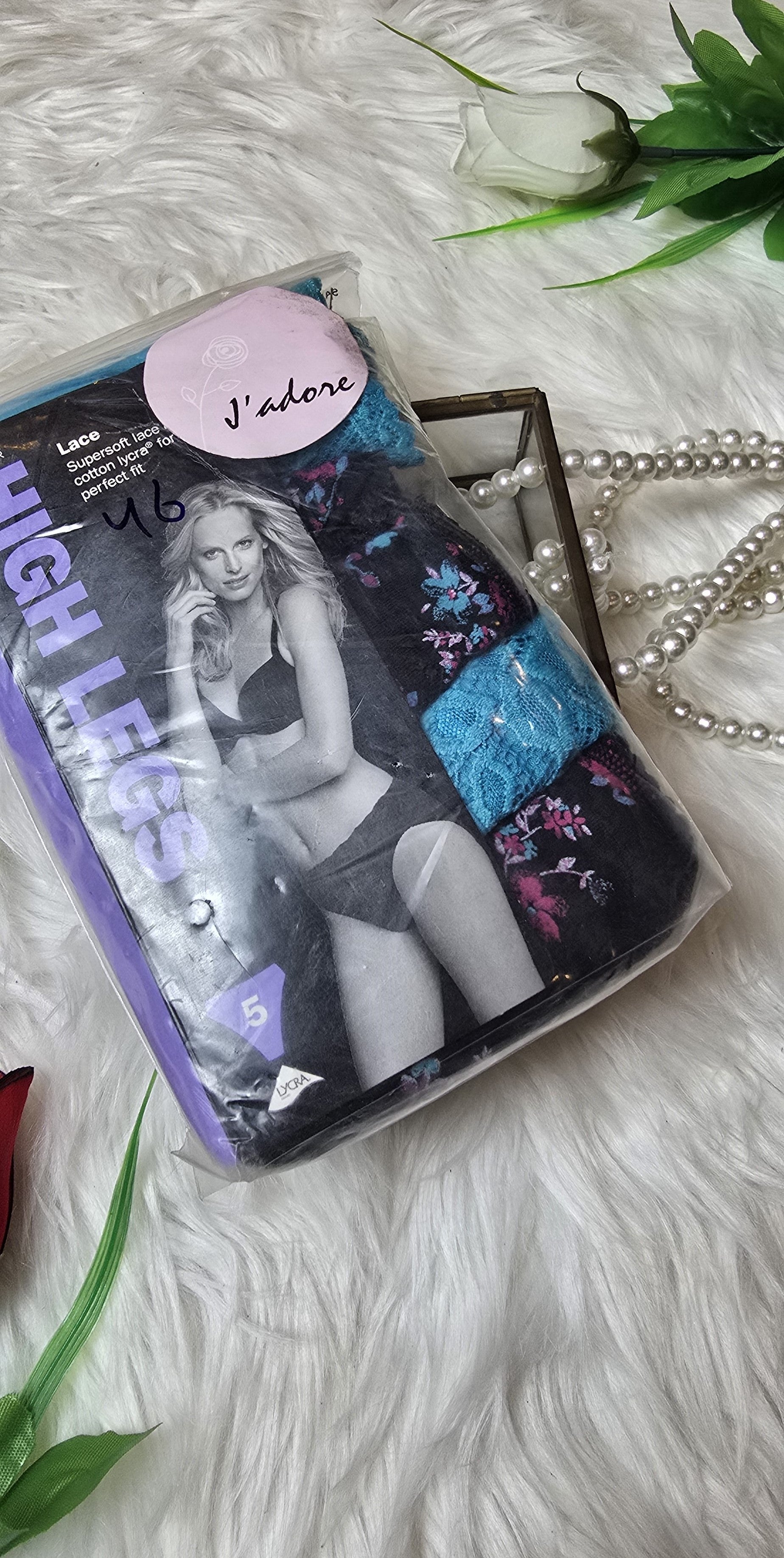 M&S 5 Pack - High Leg Knickers