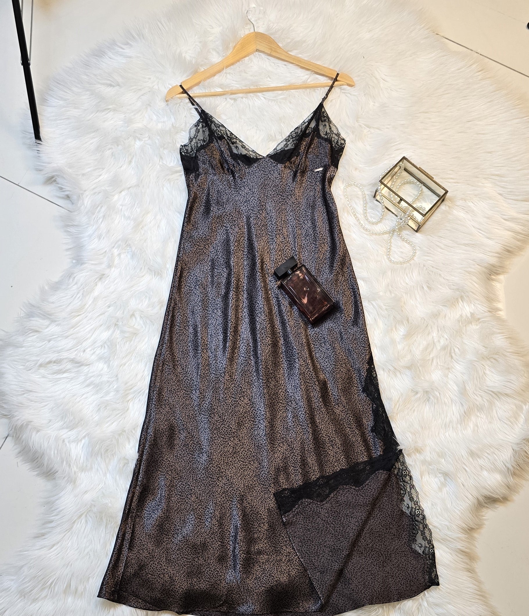 M&S Autograph Animal Print Long Nightdress