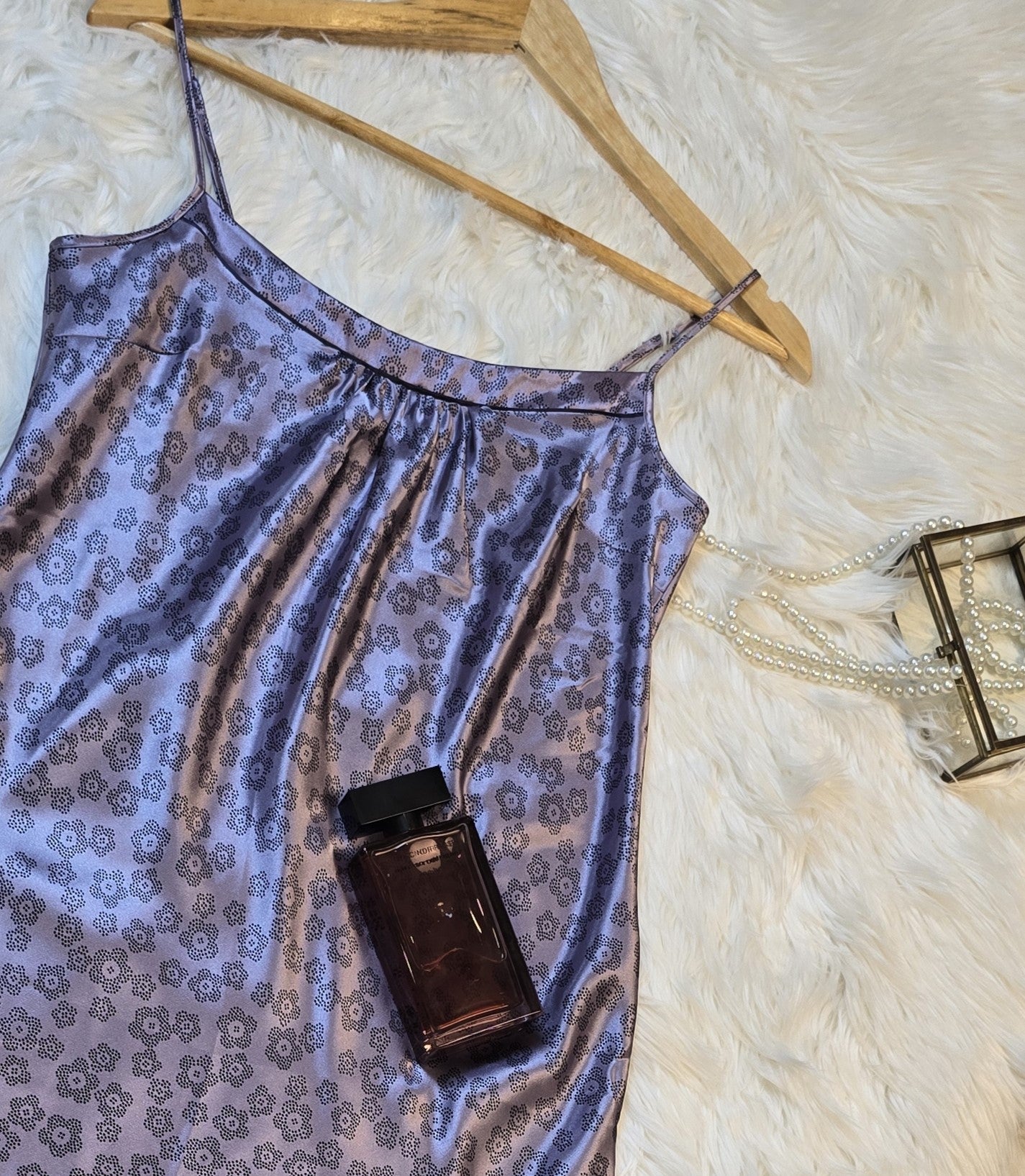 M&S Per Una Satin Floral Chemise
