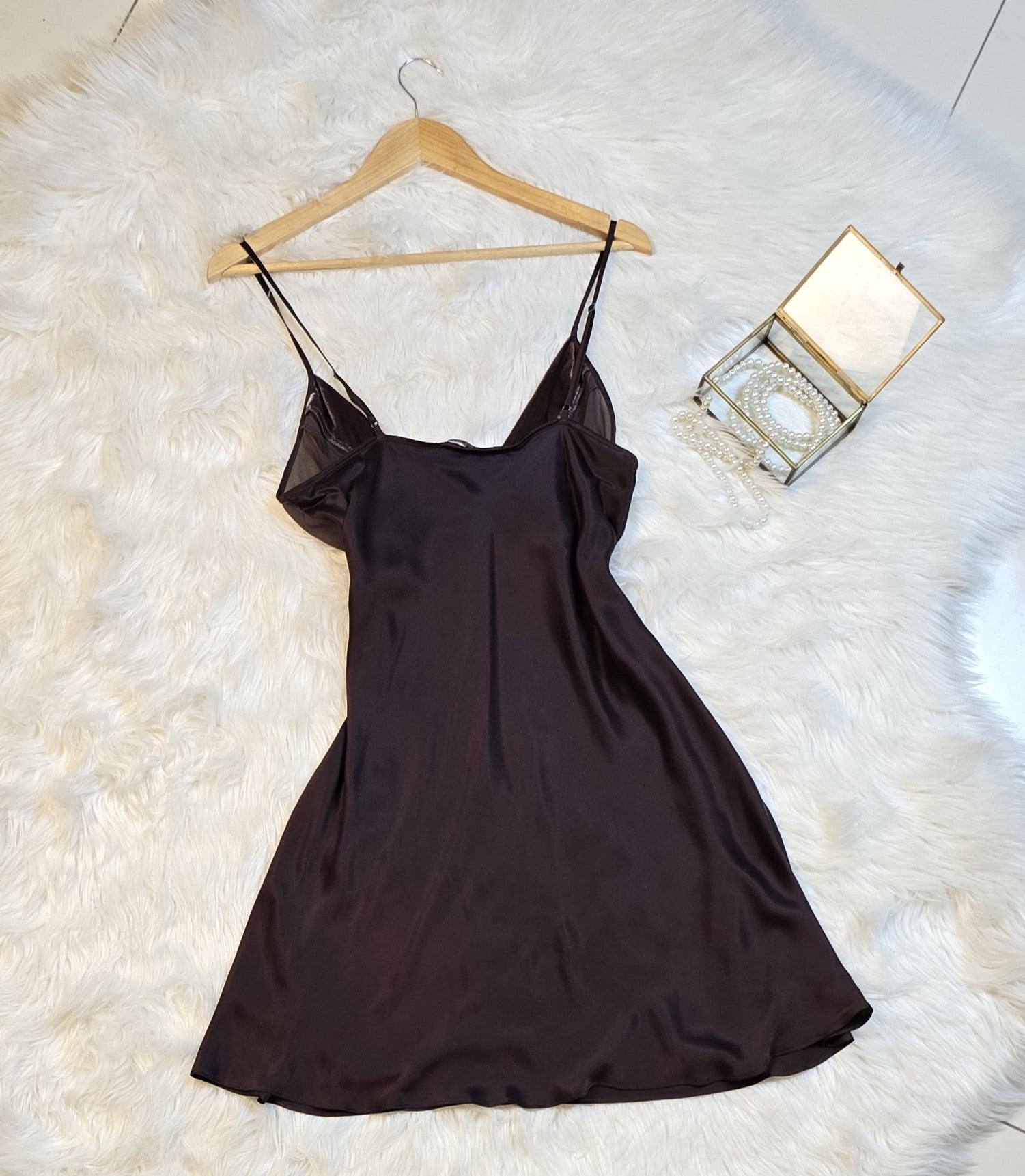 M&S Autograph Pure Silk Floral Lace Chemise