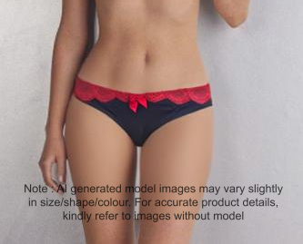 M&S Limited Collection Floral Lace Brazilian Knickers with Silk