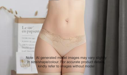 M&S Per Una Embroidered Thong