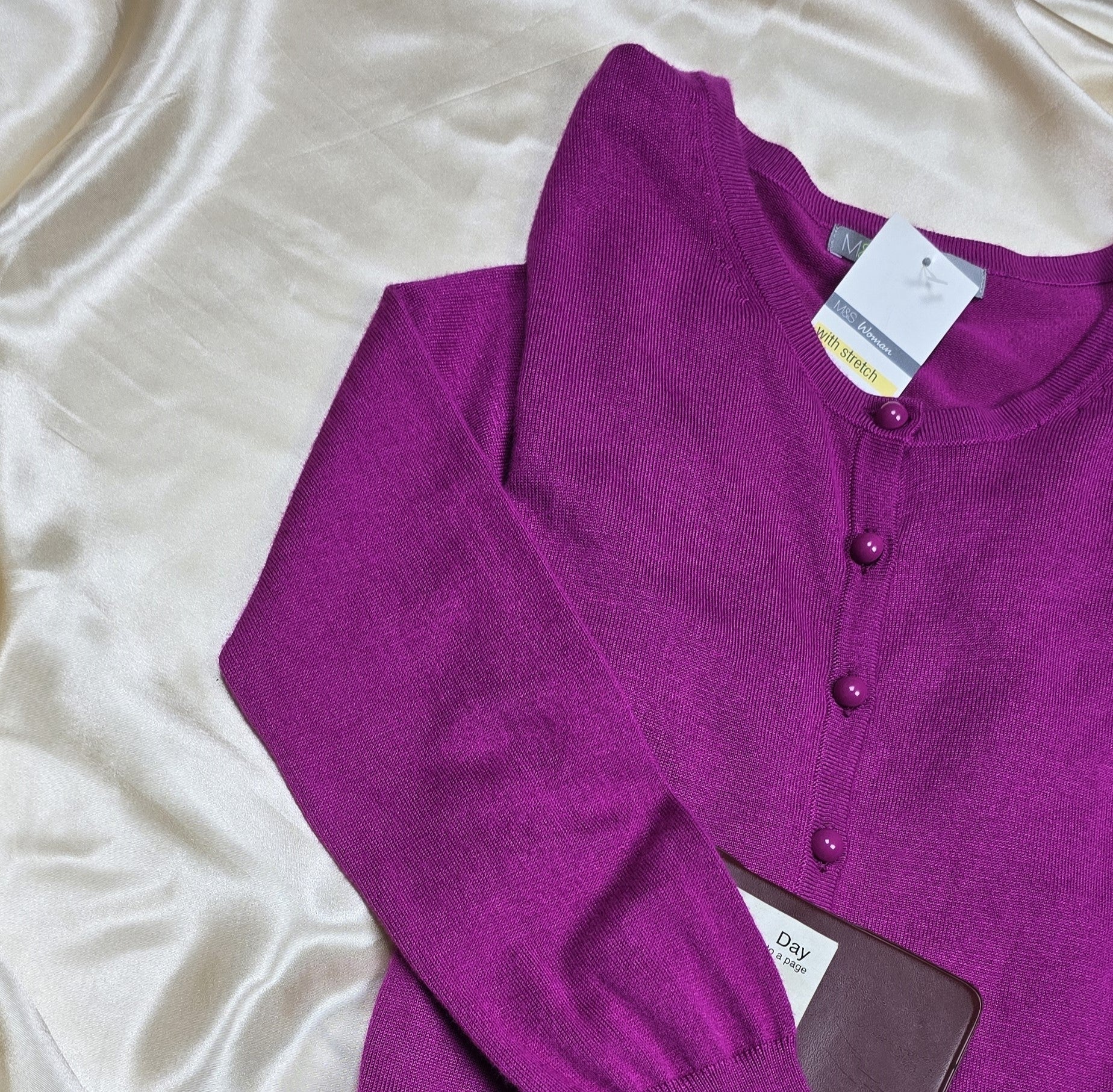 Bobble button cardigan