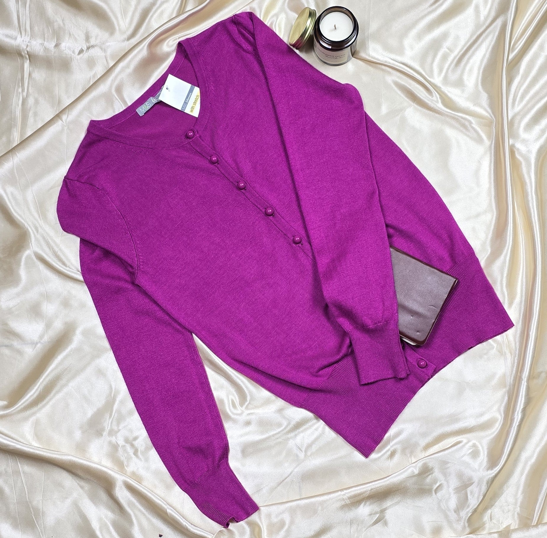 Bobble button cardigan